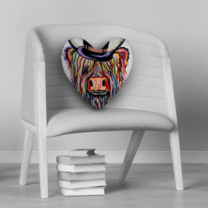 Toby Mori McCoo - Heart Cushion