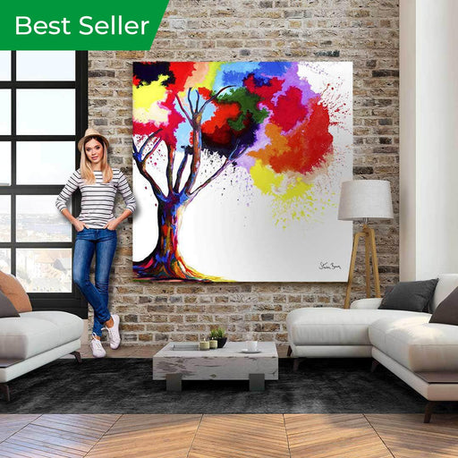 Tree Of Aura - XXXXL Canvas Print