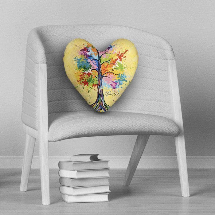 Tree Of Life - Heart Cushion