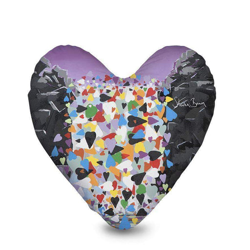 Waterfall - Hearts - Heart Cushion