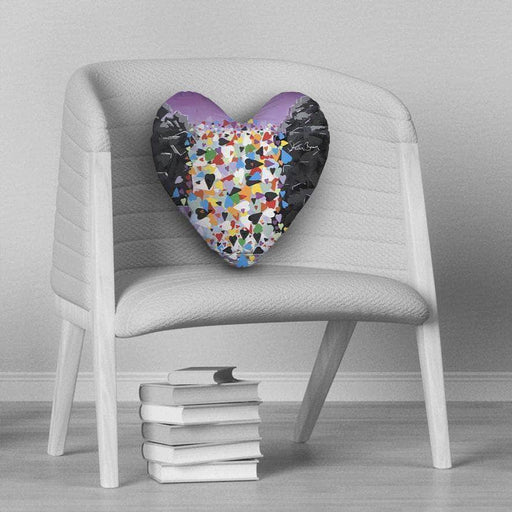 Waterfall - Hearts - Heart Cushion