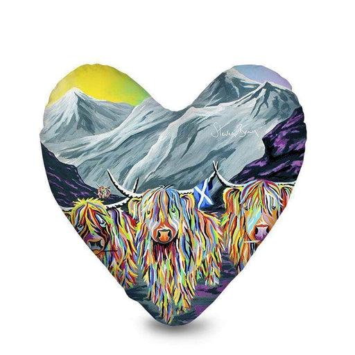 William, Rabbie & Wallace McCoo - Heart Cushion