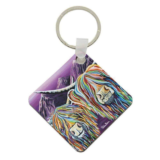 Wullie & Maggie McCoo - Acrylic Keyring