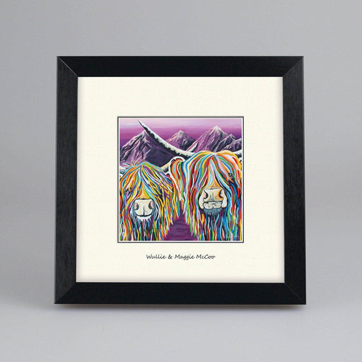 Wullie & Maggie McCoo - Digital Mounted Print