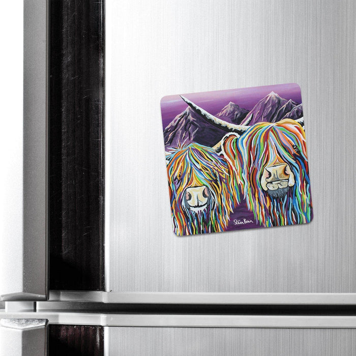 Wullie & Maggie McCoo - Fridge Magnet